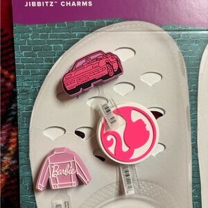 Croc jitbitz.. Barbie NWT